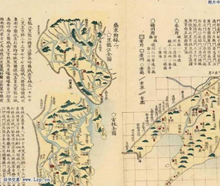 清朝时期满州地区地图